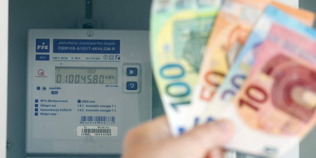 Cijene struje i računa u eurima