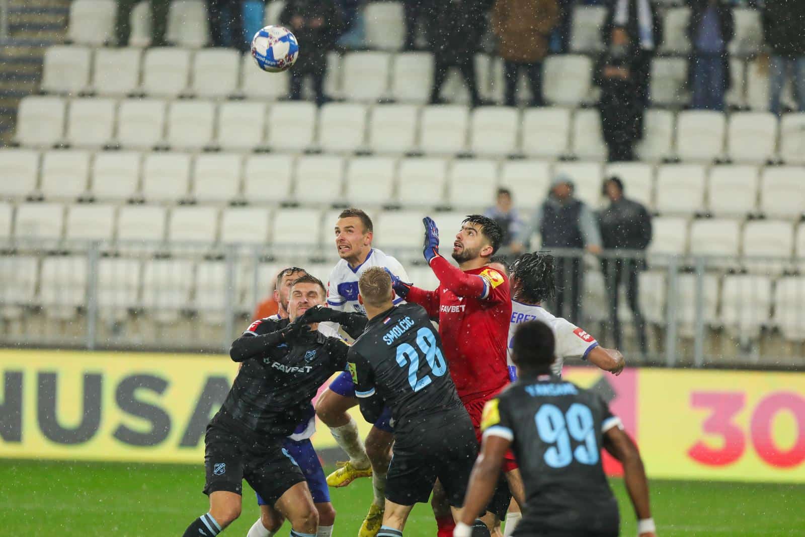 Osijek: Utakmica NK Osijek i HNK Rijeka u 17. kolu Prve HNL