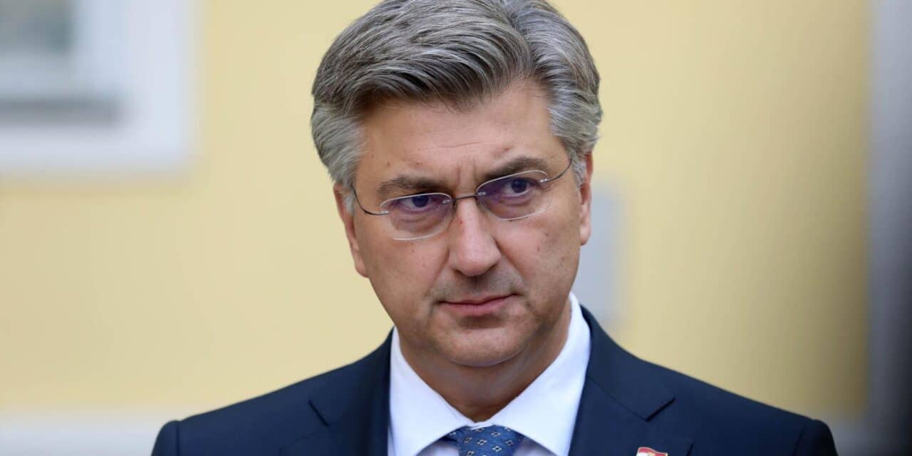 Zagreb: Andrej Plenković dao je izjavu za medije