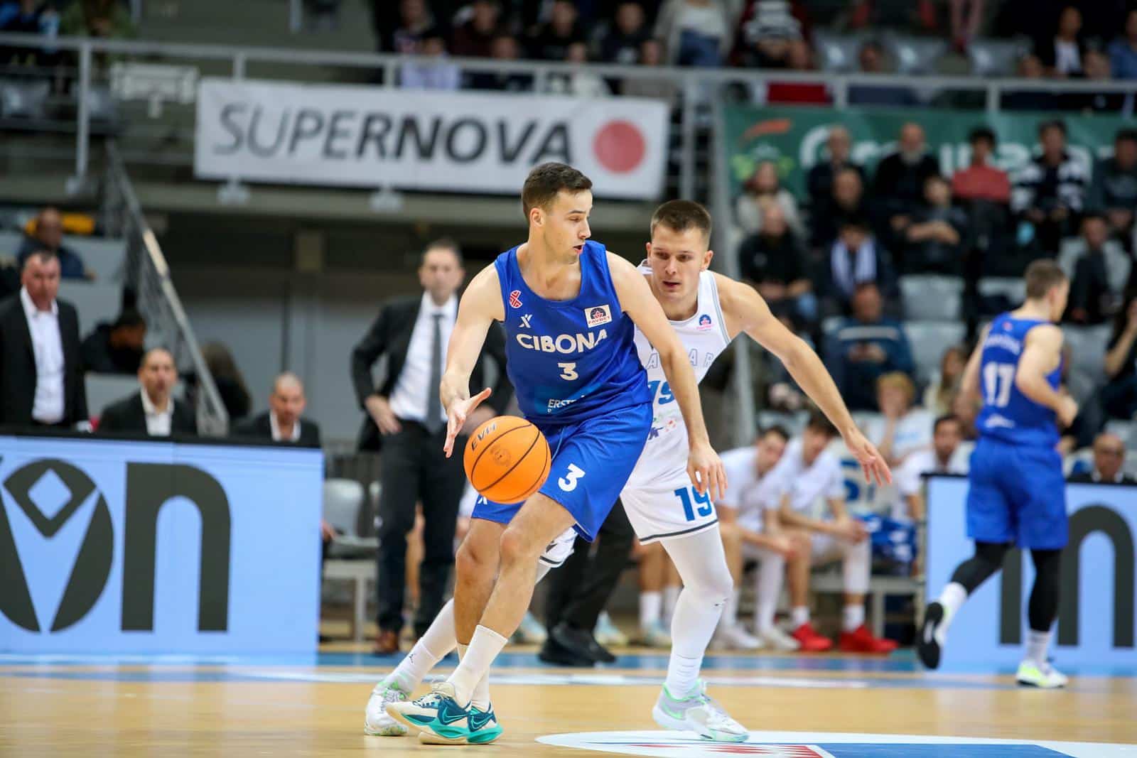 Zadar: FavBet Premijer liga, 12. kolo: KK Zadar – KK Cibona