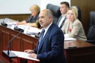 Zagreb: Šef HEP-a Frane Barbarić izjasnio se o plinskoj aferi na posebnoj sjednici Odbora za gospodarstvo