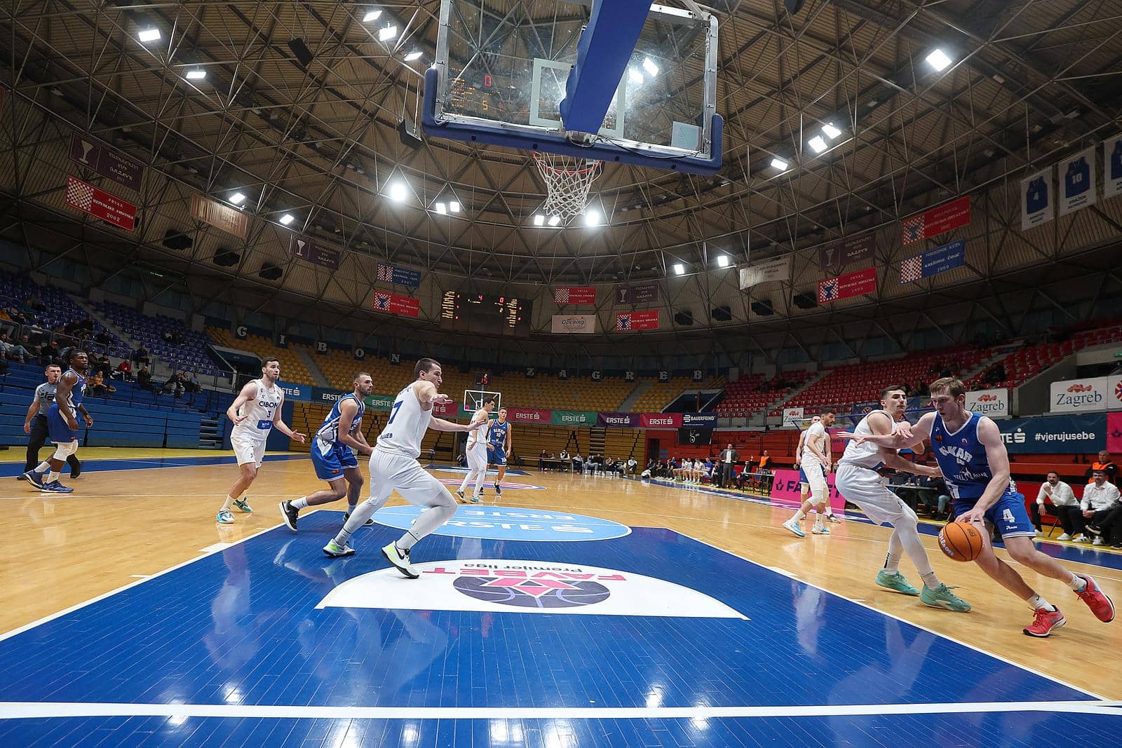 Zagreb: FAVBET Premijer liga, 13. kolo, KK Cibona – KK Alkar