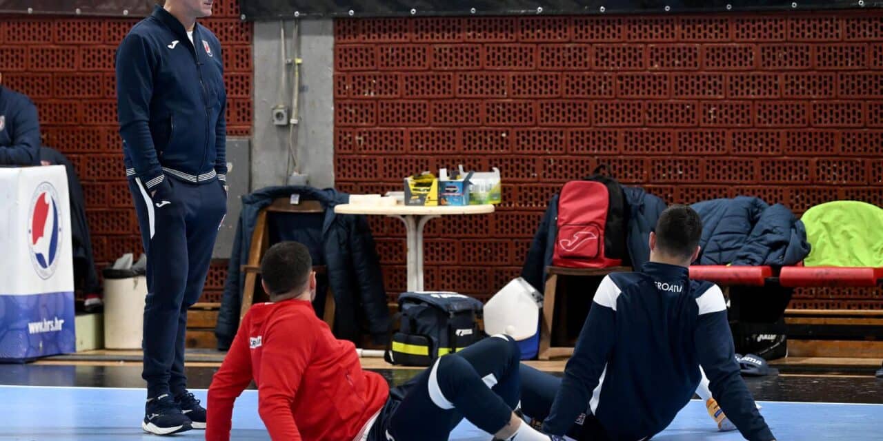 Zagreb: Trening rukometne reprezentacije uoči Europskog prvenstva