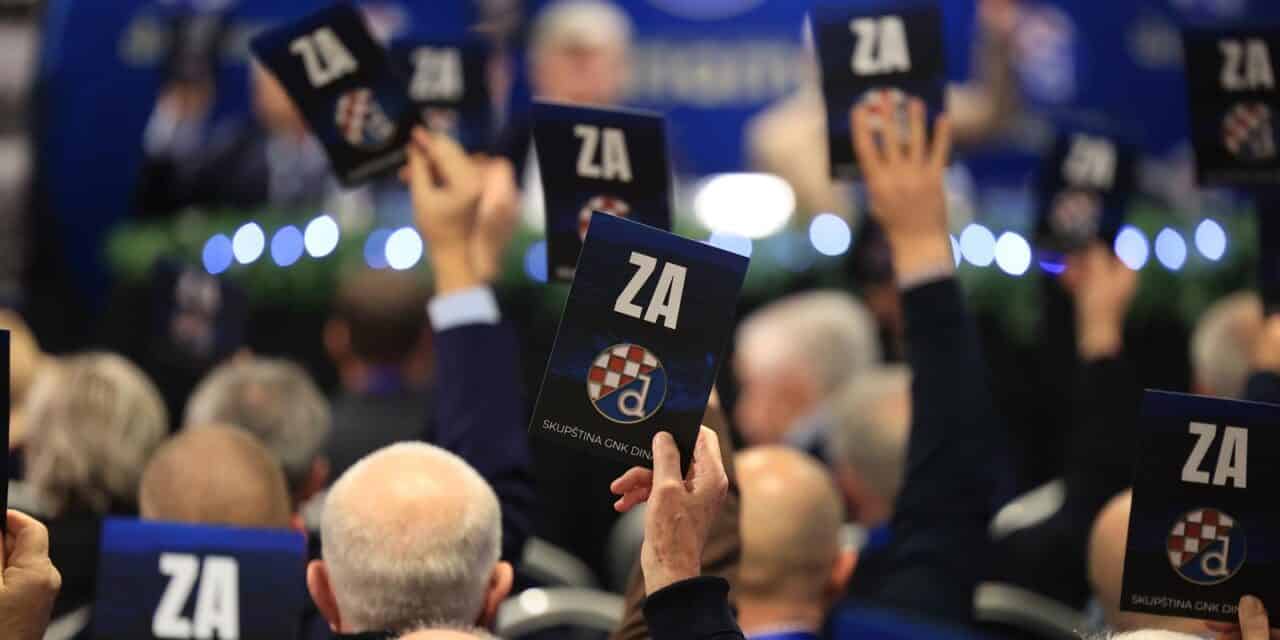 Zagreb: Prihvaćen je novi statut Dinama sa svim prijedlozima