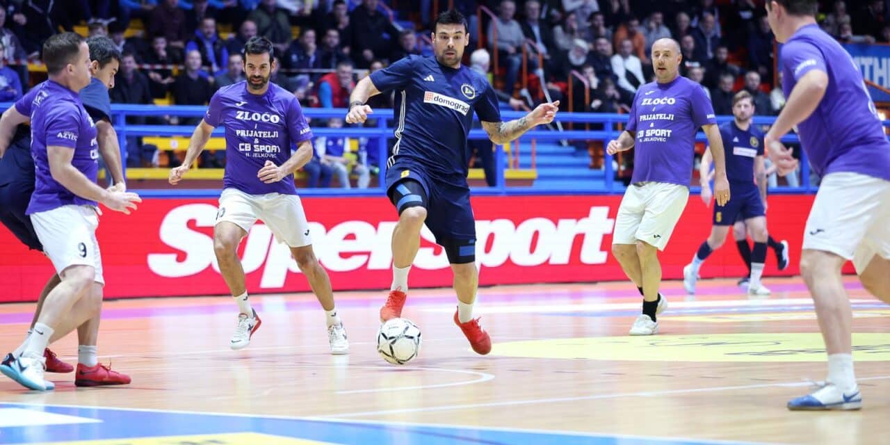 Zagreb: Veteranski turnir “Kutija šibica”, polufinale. Promotionplay Domograd – CB Sport SC Flegar Zloćo i prijatelji