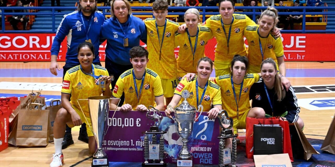 Zagreb: Pobjednice ženskog turnira Kutije šibica ŽNK Dinamo