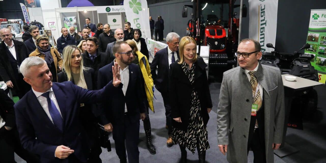 Zagreb: Na Velesajmu otvoren sajam CroAGRO 2023.