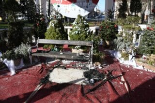 Bjelovar: Nepoznati po?initelj na gradskom paviljonu zapalio adventsku scenografiju
