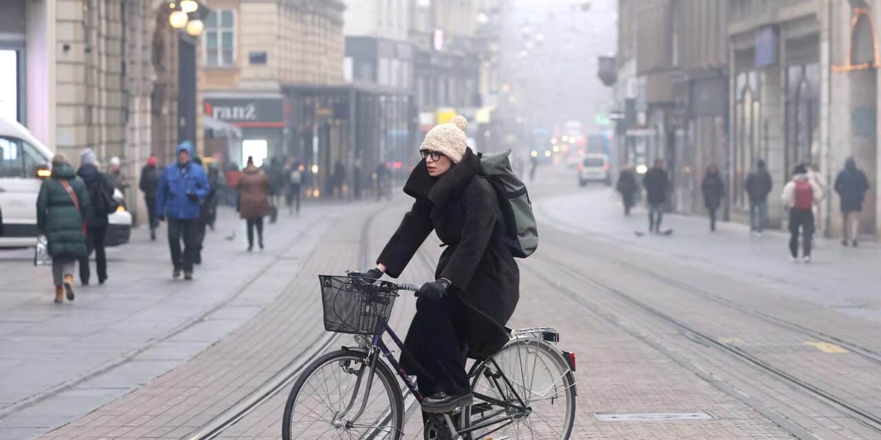 Zagreb: Glavni grad se probudio na minus 6 stupnjeva