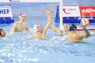 Dubrovnik: Susret Hrvatske i Francuske na Europskom prvenstvu u vaterpolu