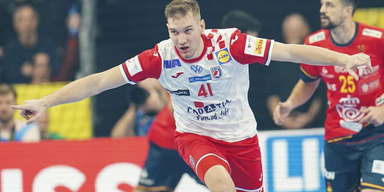 Mannheim:  Utakmica 1. kola skupine B na Europskom prvenstvu rukometa�a Hrvatska – �panjolska