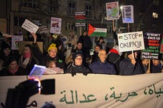 Zagreb: Inicijativa za slobodnu Palestinu održala je skup “Život, sloboda, pravda – marš za Palestinu”