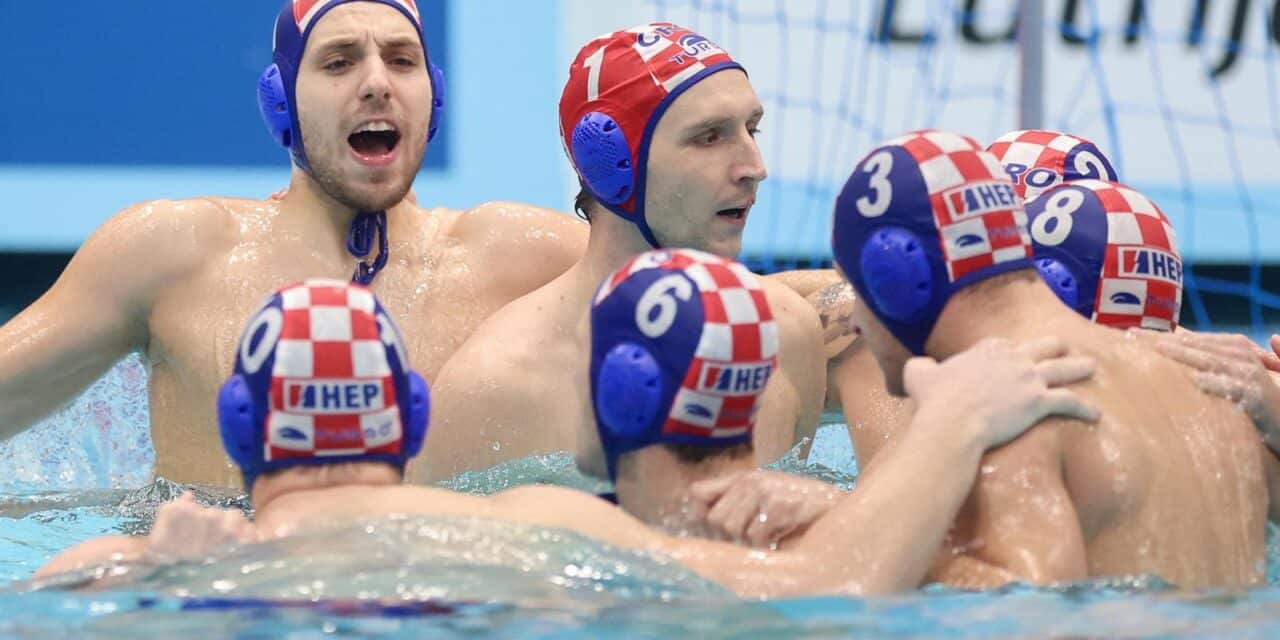 Zagreb: Polufinalna utakmica Hrvatske i Mađarske na Europskom prvenstvu u vaterpolu