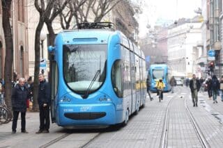 Zagreb: Veliki zastoj tramvaja u centru grada