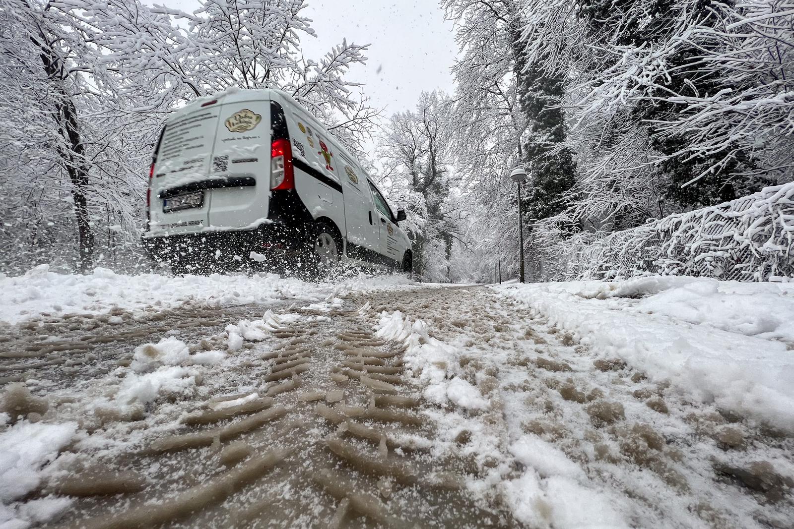 Zagreb: Zimska idila na Zelengaju