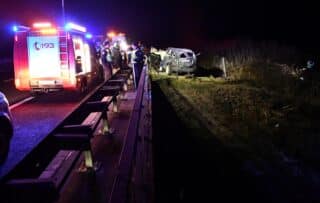 Teška prometna nesreća na autocesti A3 ​kod čvora Sredanci,  smrtno stradala jedna osoba