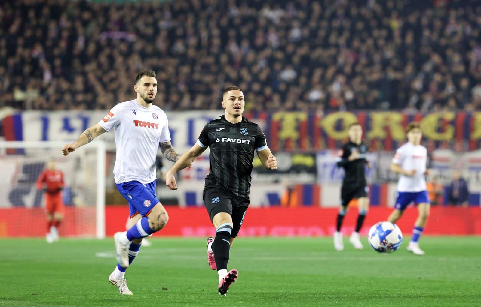 Split: Hajduk i Rijeka susreli se u utakmici 20. kola HNL-a