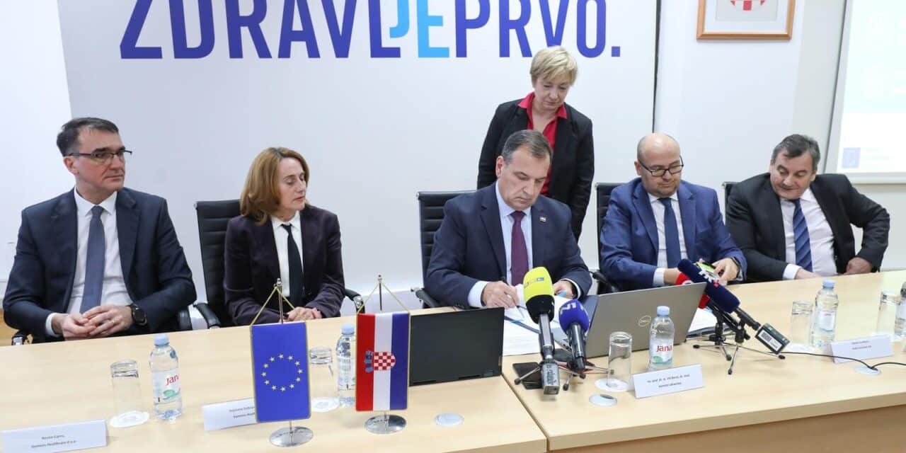 Zagreb: Svečano potpisan ugovor o javnoj nabavi linearnih akceleratora
