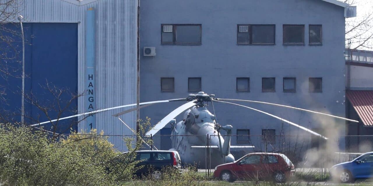 Zagreb: Helikopteri u ZTC-u koji su namijenjeni kao donacija Ukrajini