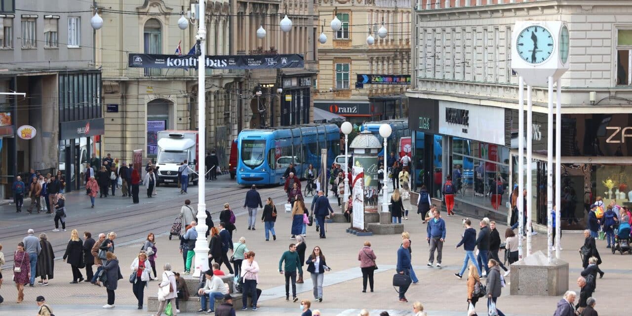Zagreb: Gradska svakodnevica u centru grada