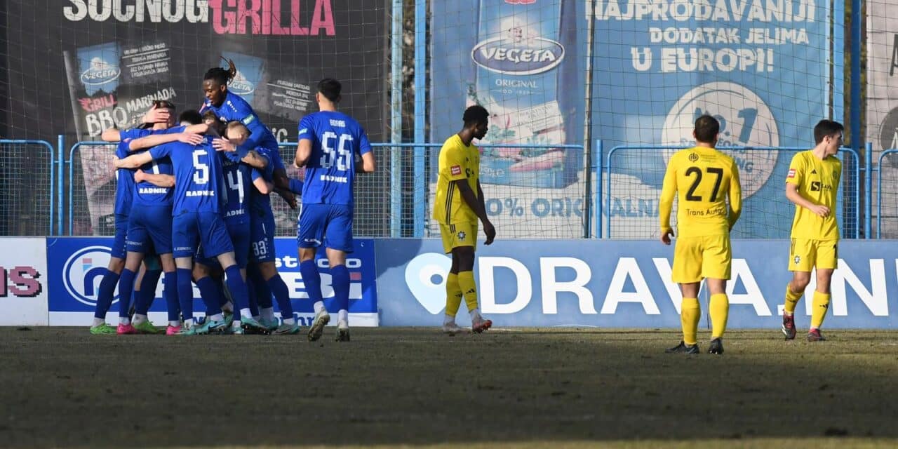 Koprivnica: Slaven Belupo i Rudeš u utakmici 21. kola Prve HNL