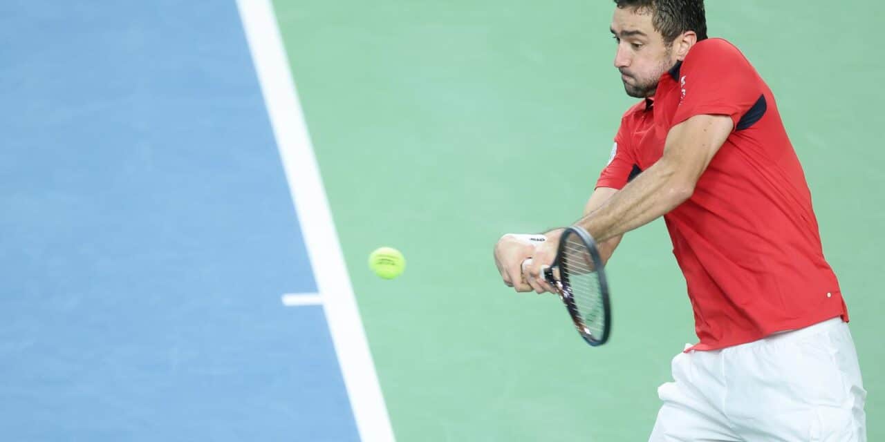 Varaždin: Davis Cup, meč Marin Čilić – Zizou Bergs