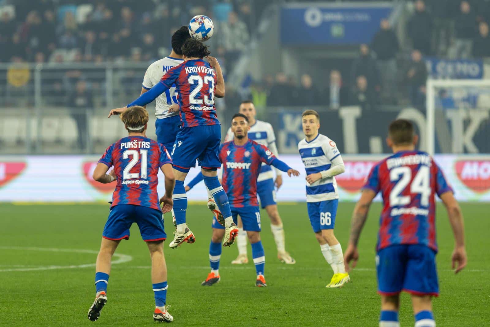 Osijek: U derbiju 21. kola SuperSport HNL-a Osijek i Hajduk odigrali 1:1