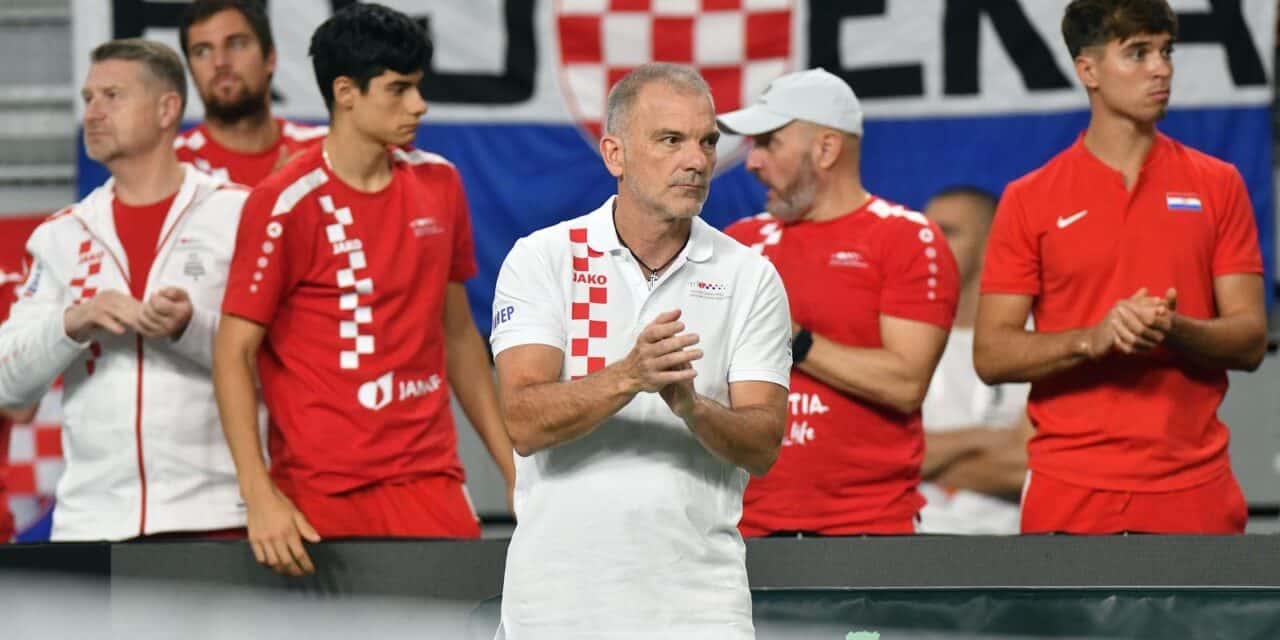 Varaždin: Davis Cup, meč Duje Ajduković – Bergs Zizou