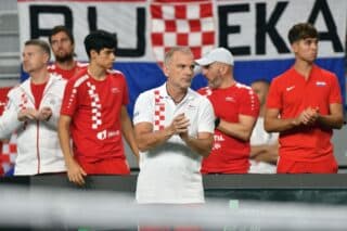 Varaždin: Davis Cup, meč Duje Ajduković – Bergs Zizou
