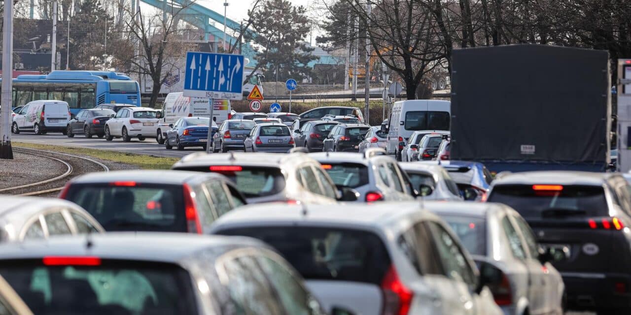 Prometni kolaps u Zagrebu zbog radova na Jadranskom mostu