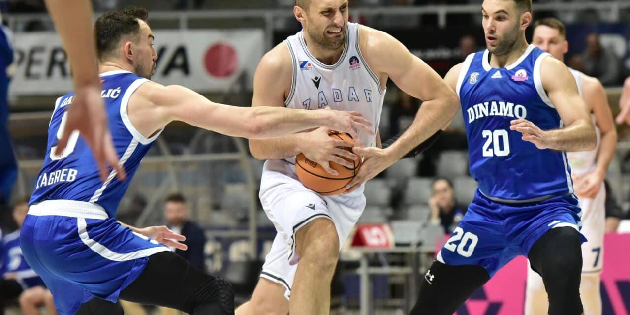 Zadar: Utakmica košarkaškog prvenstva Hrvatske Dinamo – Zadar