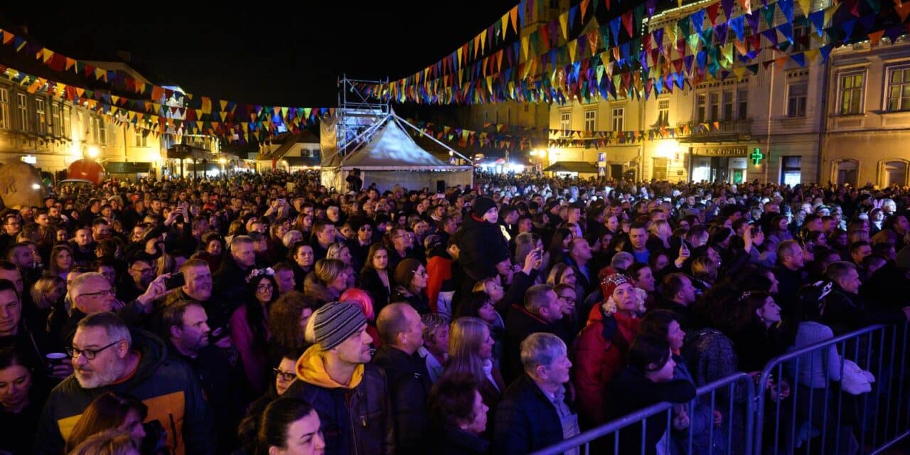 Samobor: Koncert Željka Bebeka na Samoborskom fašniku