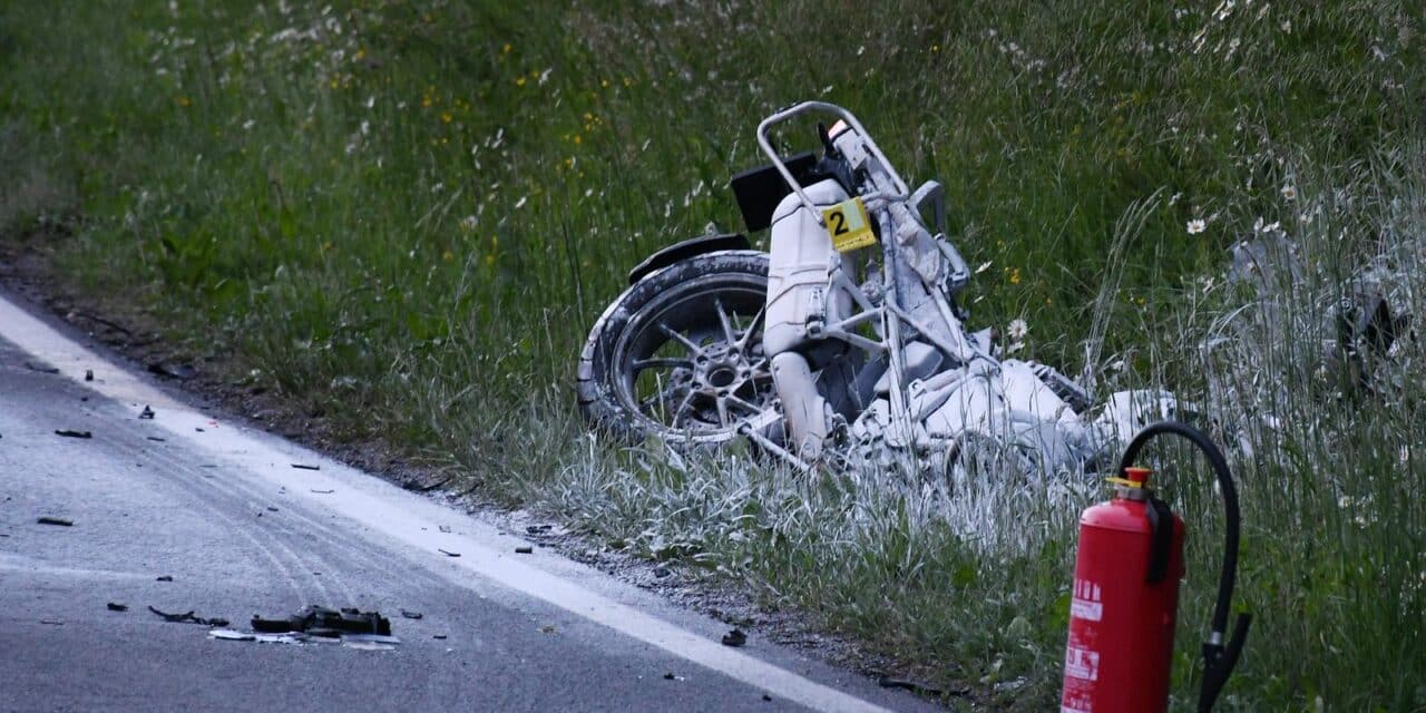 motor sudar prometna nesreća