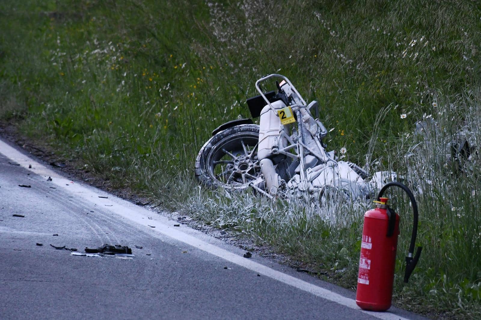 motor sudar prometna nesreća