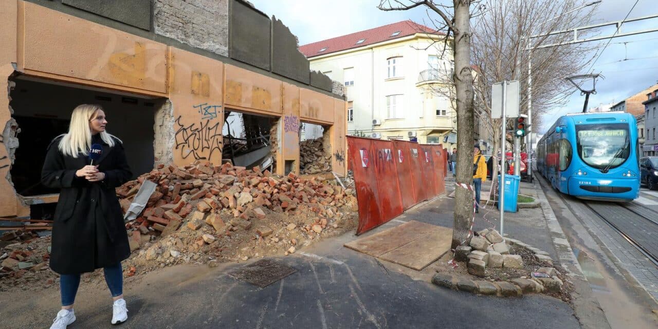 U Zagrebu se tijekom radova urušio zid zgrade