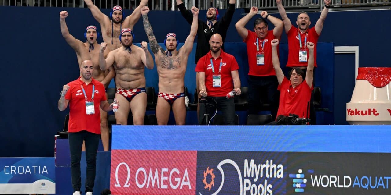Susret Srbije i Hrvatske u četvrtfinalu Svjetskog prvenstva u vaterpolu