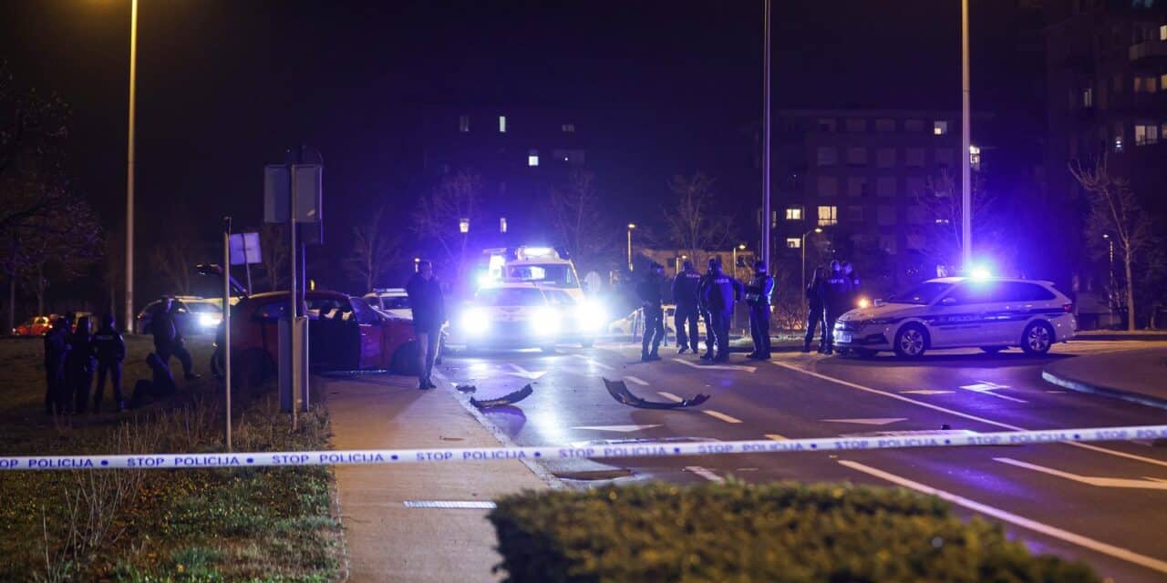 Zagreb: Velika policijska potjera zavr�ila sudarom