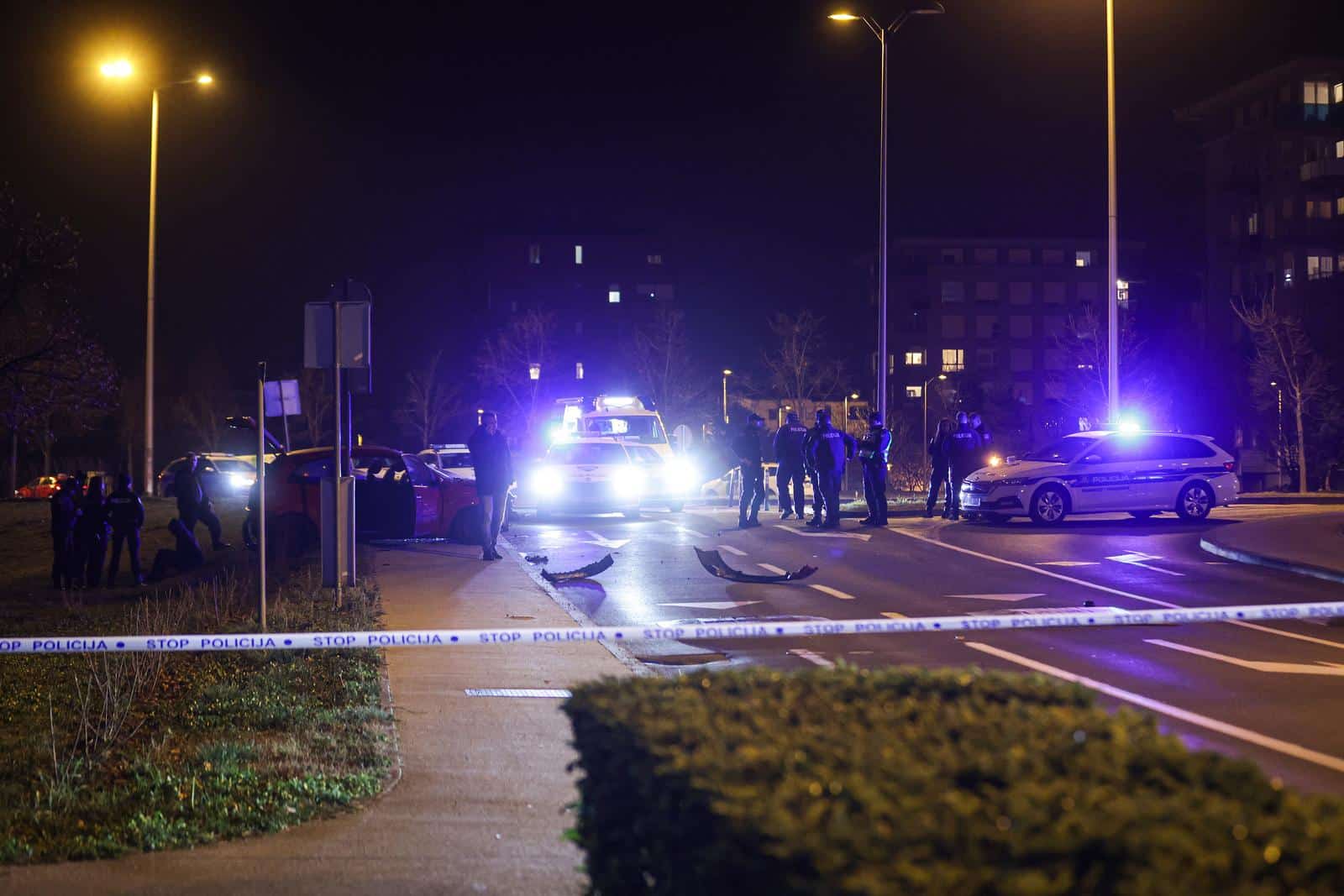 Zagreb: Velika policijska potjera zavr�ila sudarom
