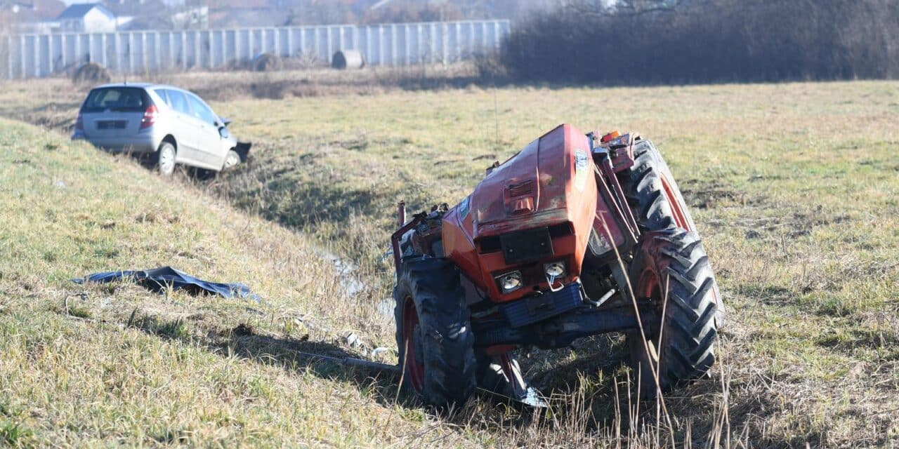 Bjelovar: U te�koj prometnoj nesre?i poginuo traktorist