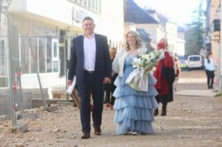Jasmina i Mario u bračnu luku uplovili na Valentinovo, županica ih darivala cvijećem i vinom