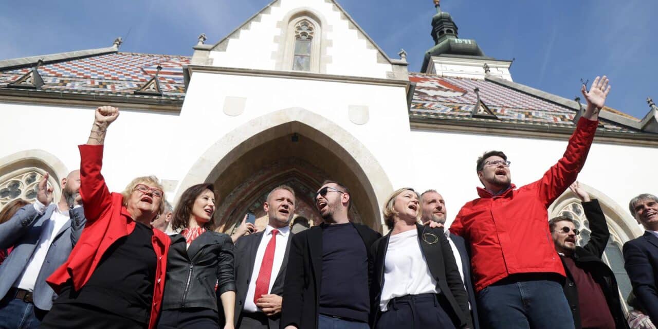 Zagreb: Prosvjed lijevo-liberalne oporbe: “Dosta je! Idemo na izbore!”