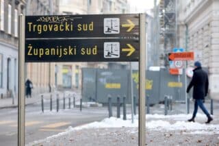 Zagreb: Počeo bijeli štrajk sudaca