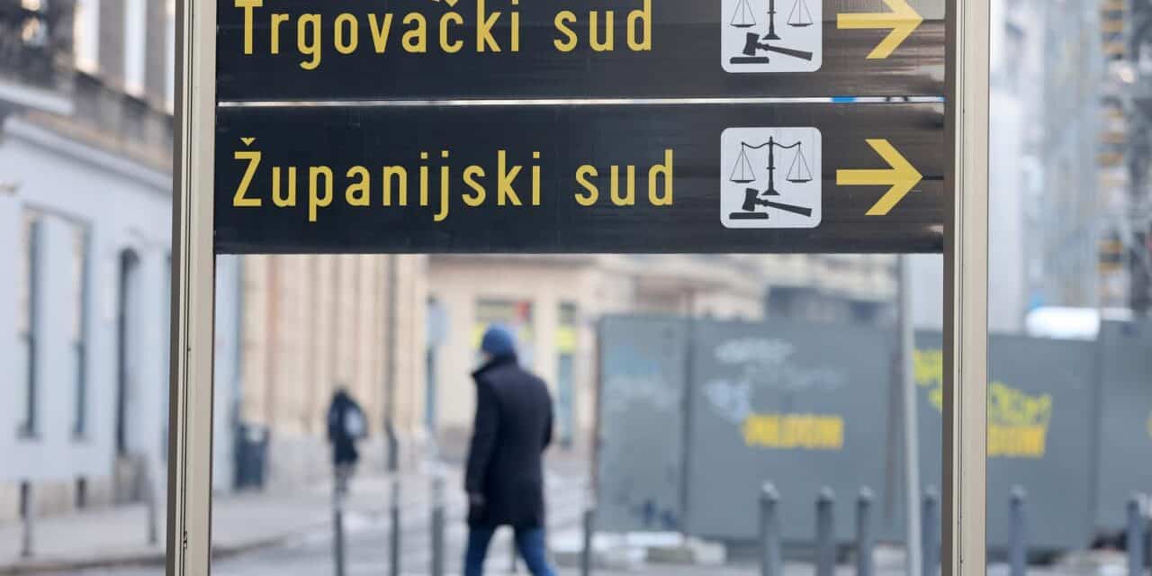 Zagreb: Počeo bijeli štrajk sudaca