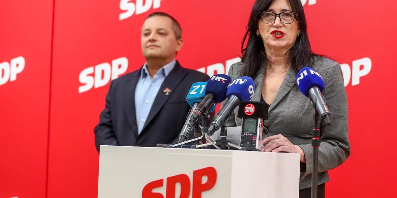 Zagreb: Konferencija za medije SDP-a o prijedlogu za cjelovito rješavanje problema zbrinjavanja otpada