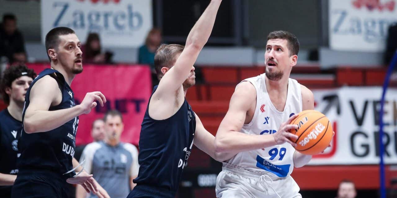 Zagreb: Utakmica 21. kola prvenstva Hrvatske, Cibona – Dubrava