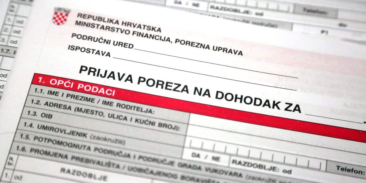 Prijava poreza na dohodak