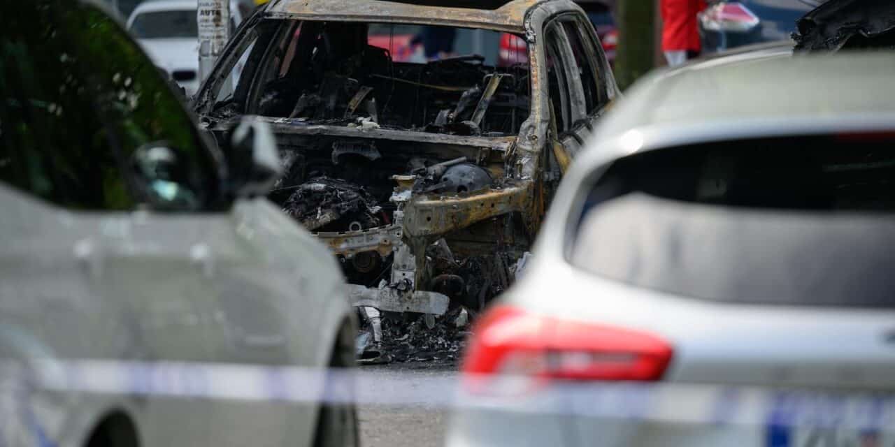požar auto vatrogasci
