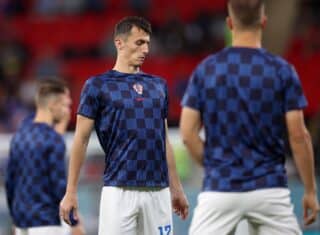 KATAR 2022 – Zagrijavanje nogometaša Hrvatske i Belgije uoči početka utakmice