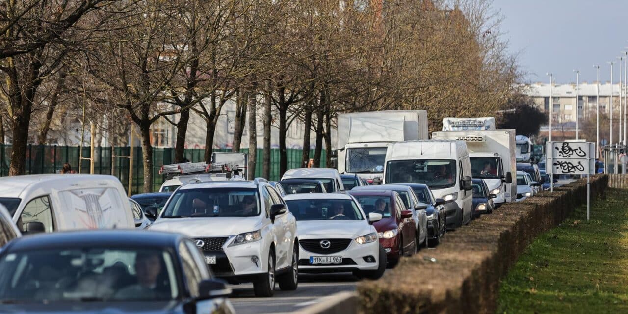 Prometni kolaps u Zagrebu zbog radova na Jadranskom mostu