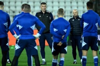 Solun: Trening GNK Dinama uoči uzvratnog susreta 1/8 finala UEFA Konferencijske lige